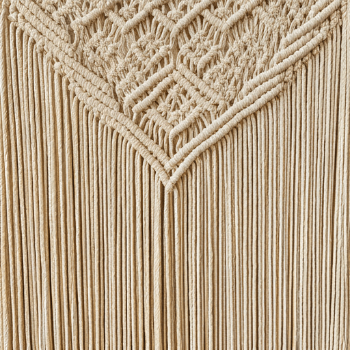 Macrame texture background